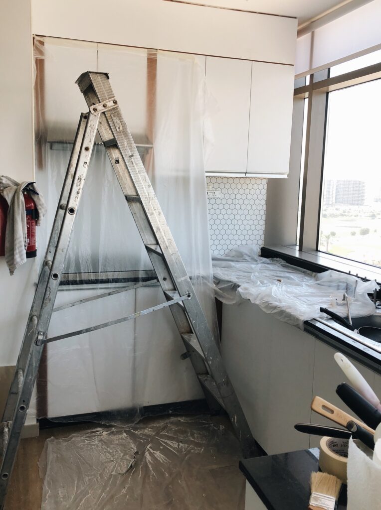 Fixing Ceiling In The Kitchen